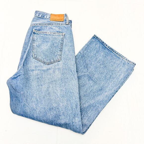 Denim Forum Farrah high rise Wide Leg Jeans - Picture 8 of 8